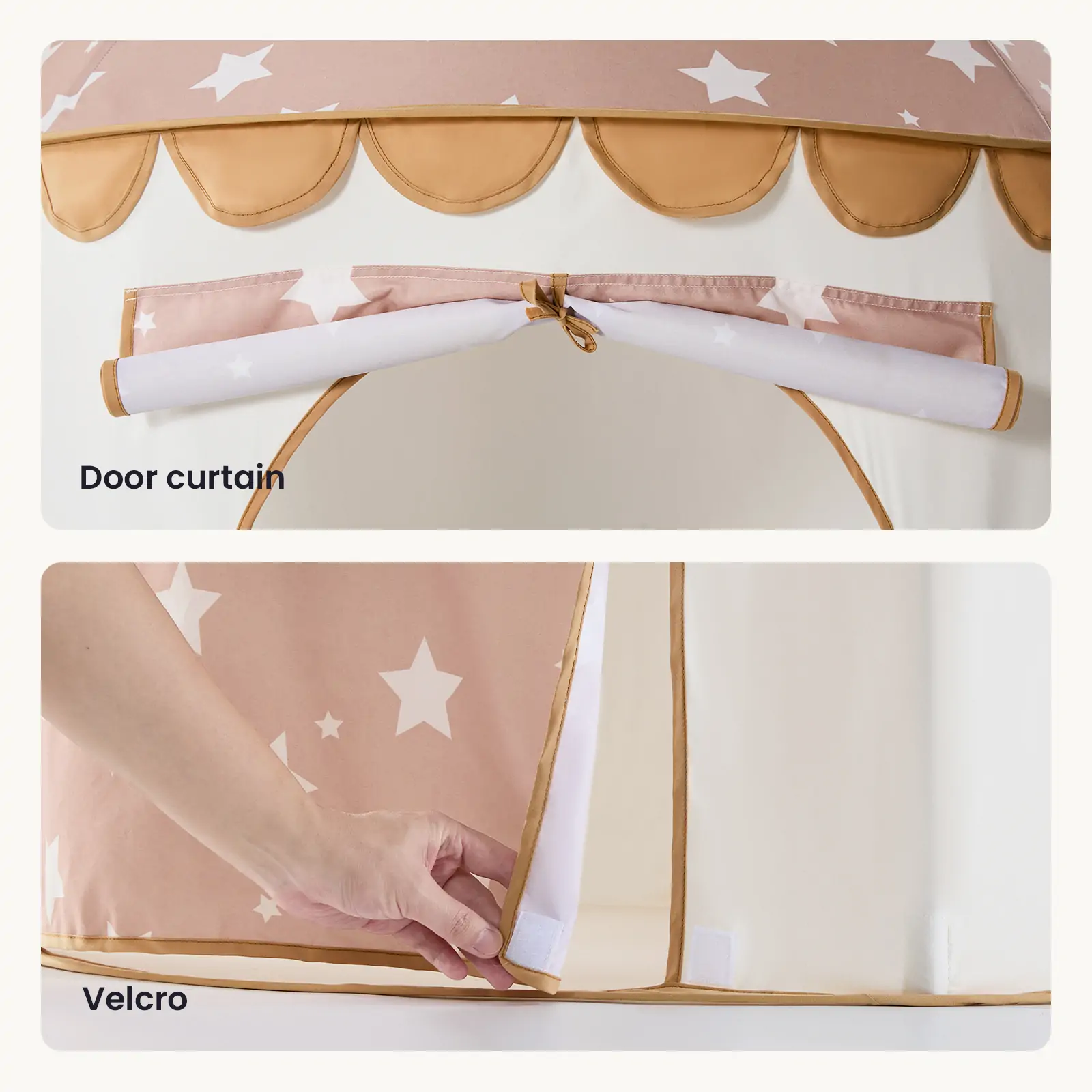 Tiny LandĀ® Cheerful Pennant Castle Tent - Image 3