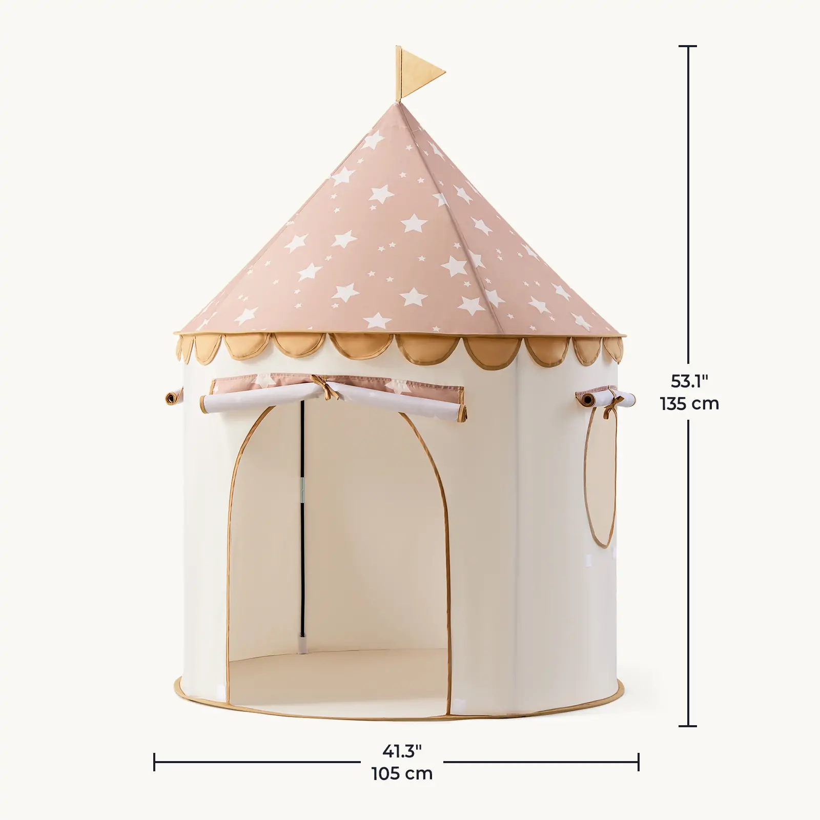 Tiny LandĀ® Cheerful Pennant Castle Tent - Image 9