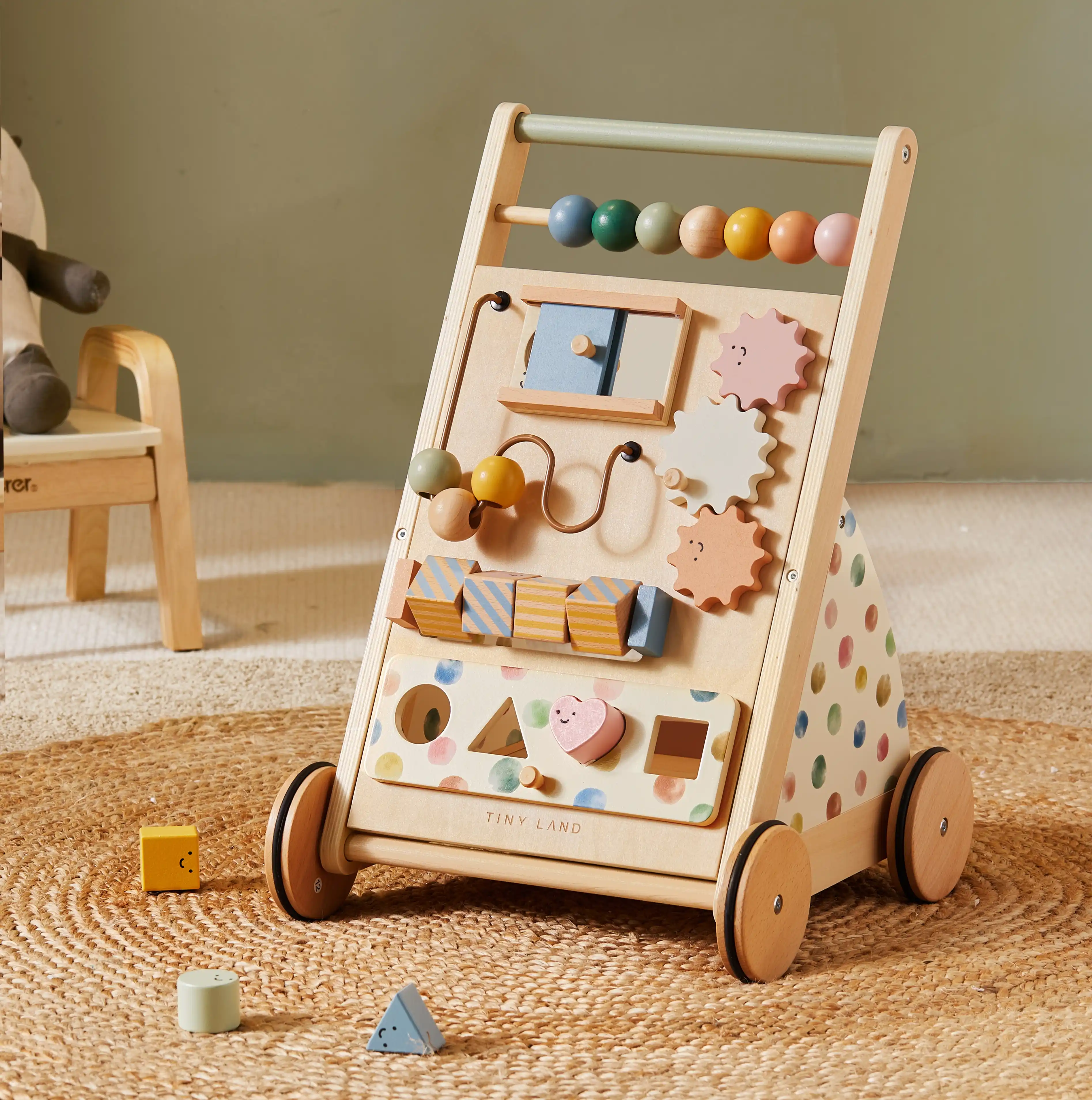 Complete Development Playset — Baby Walker + Activity Cube - Image 7