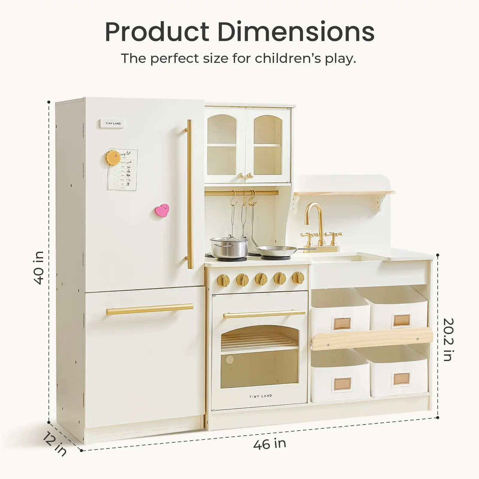 Food-Filled Kitchen Gift Set:Storage Kitchen & Fridge & Organic Food Collection - Image 12