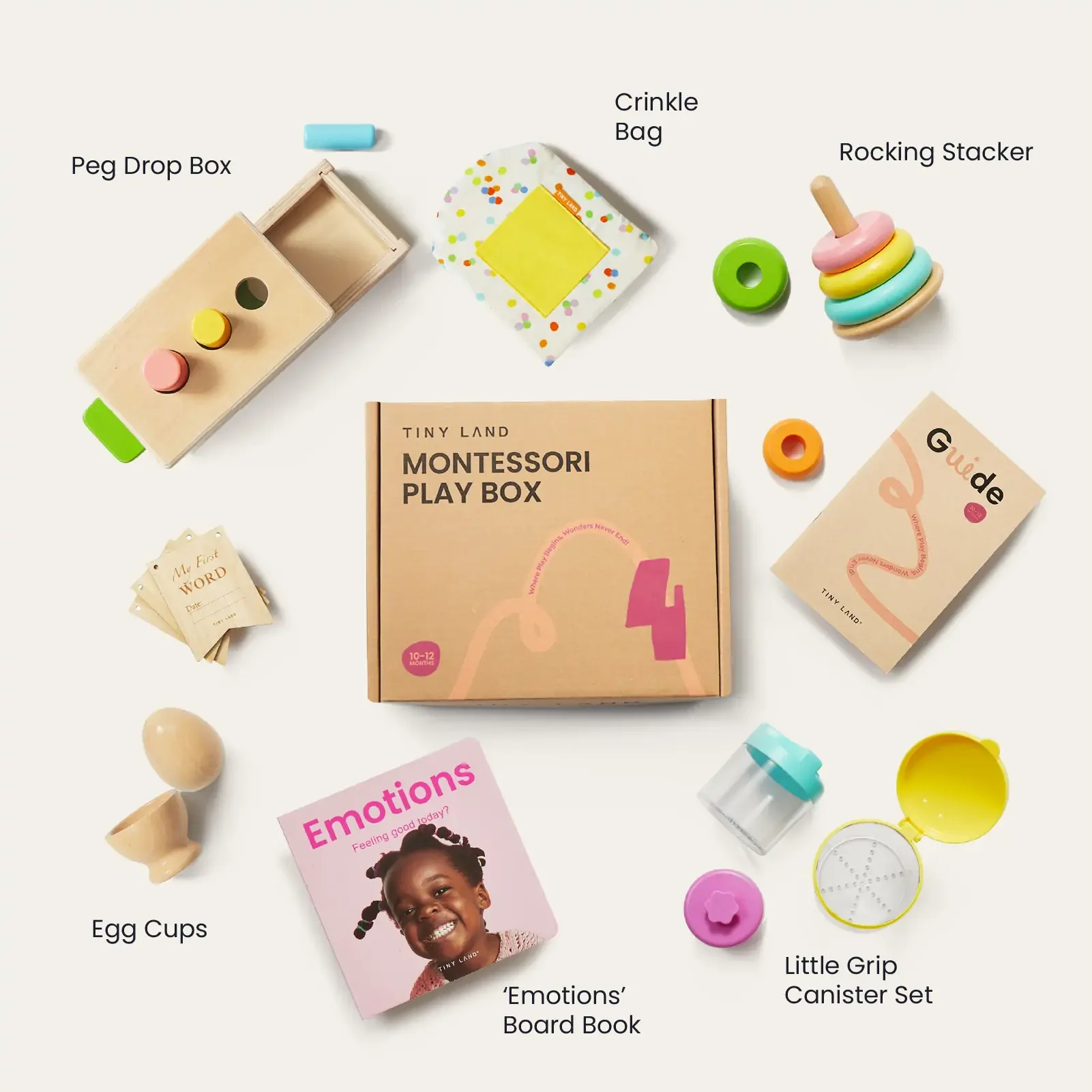 Tiny Land® Montessori Toys for Infants (10–12 Months) - Image 3