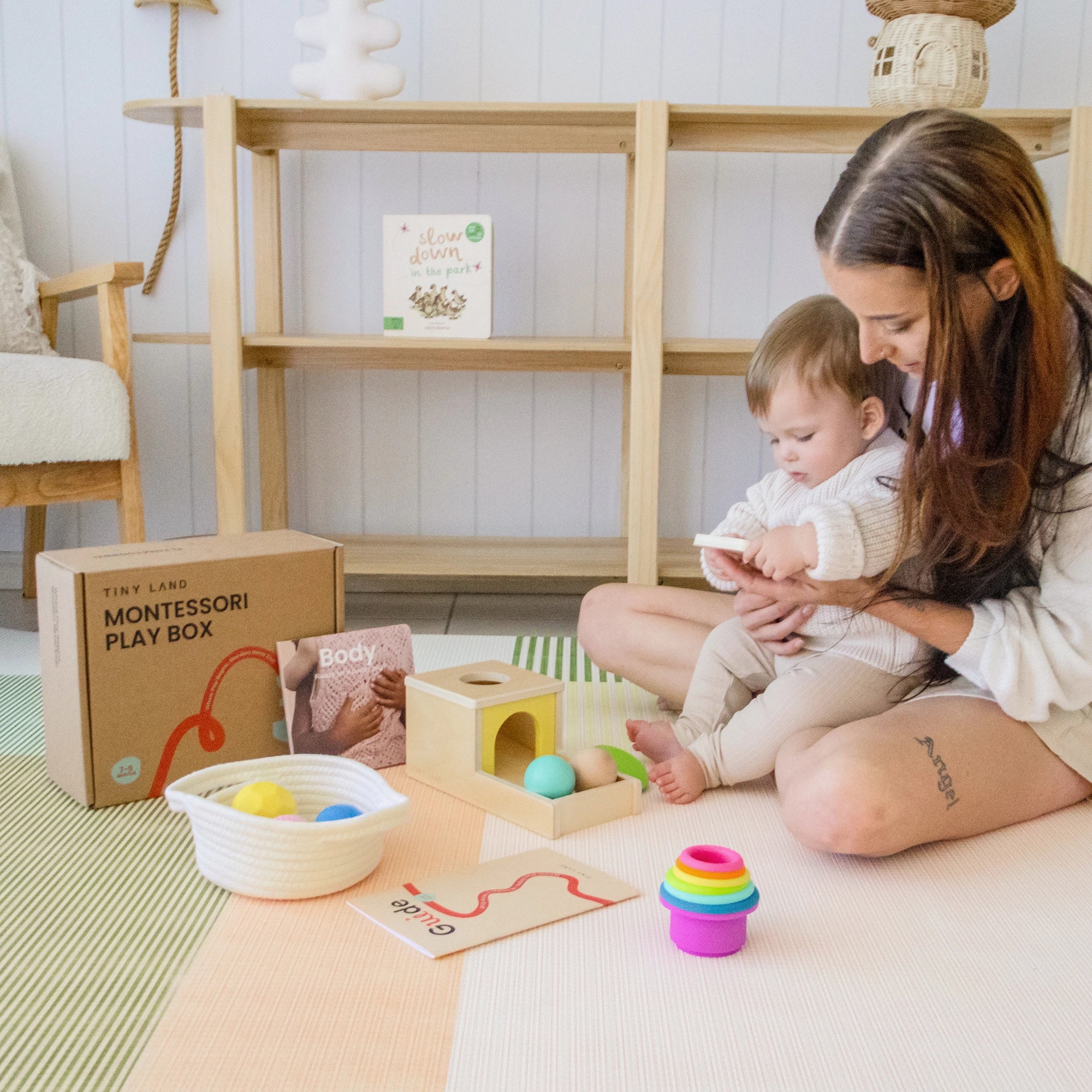 Tiny Land® Montessori Toys for Newborns (7–9 Months) - Image 3