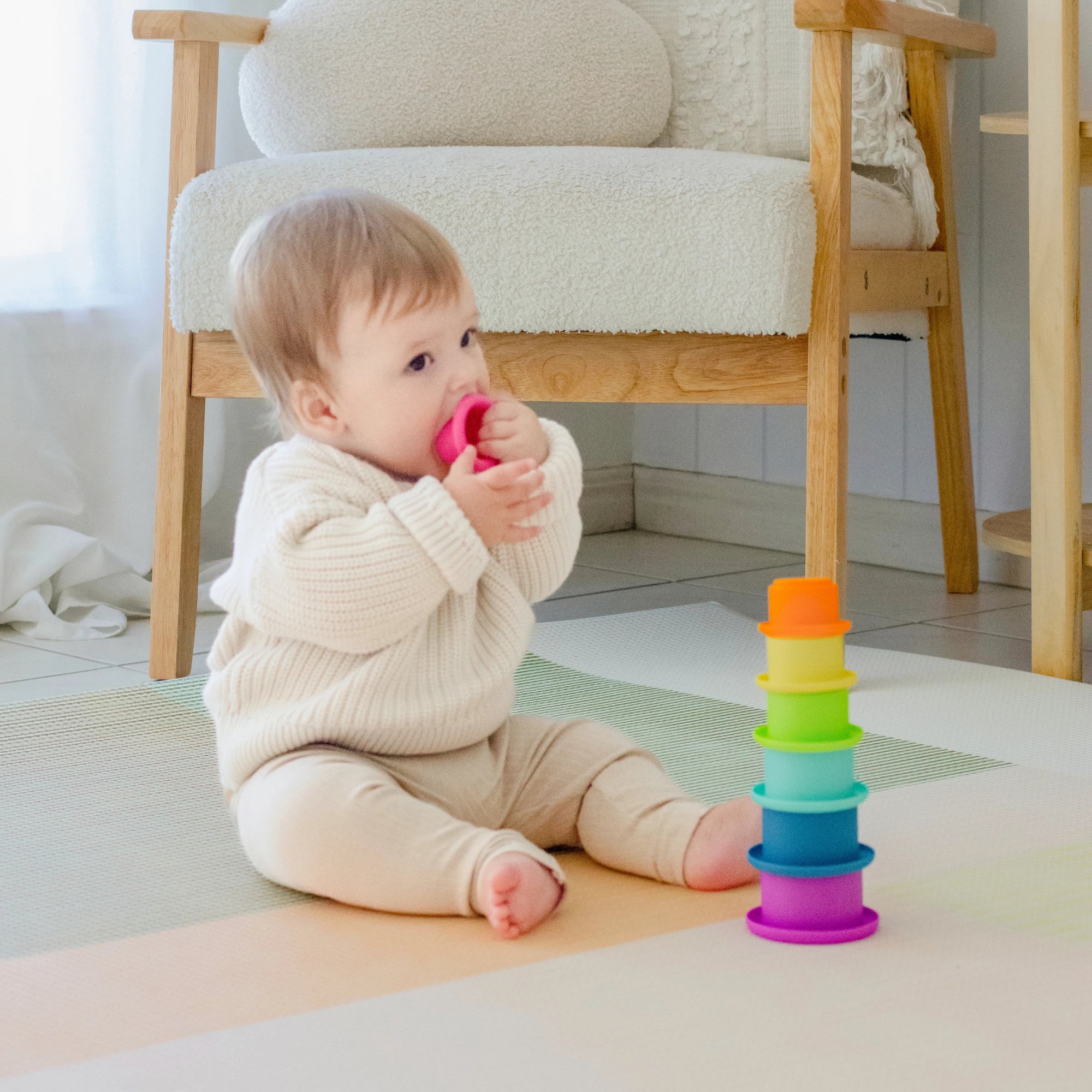 Tiny Land® Montessori Toys for Newborns (7–9 Months) - Image 9