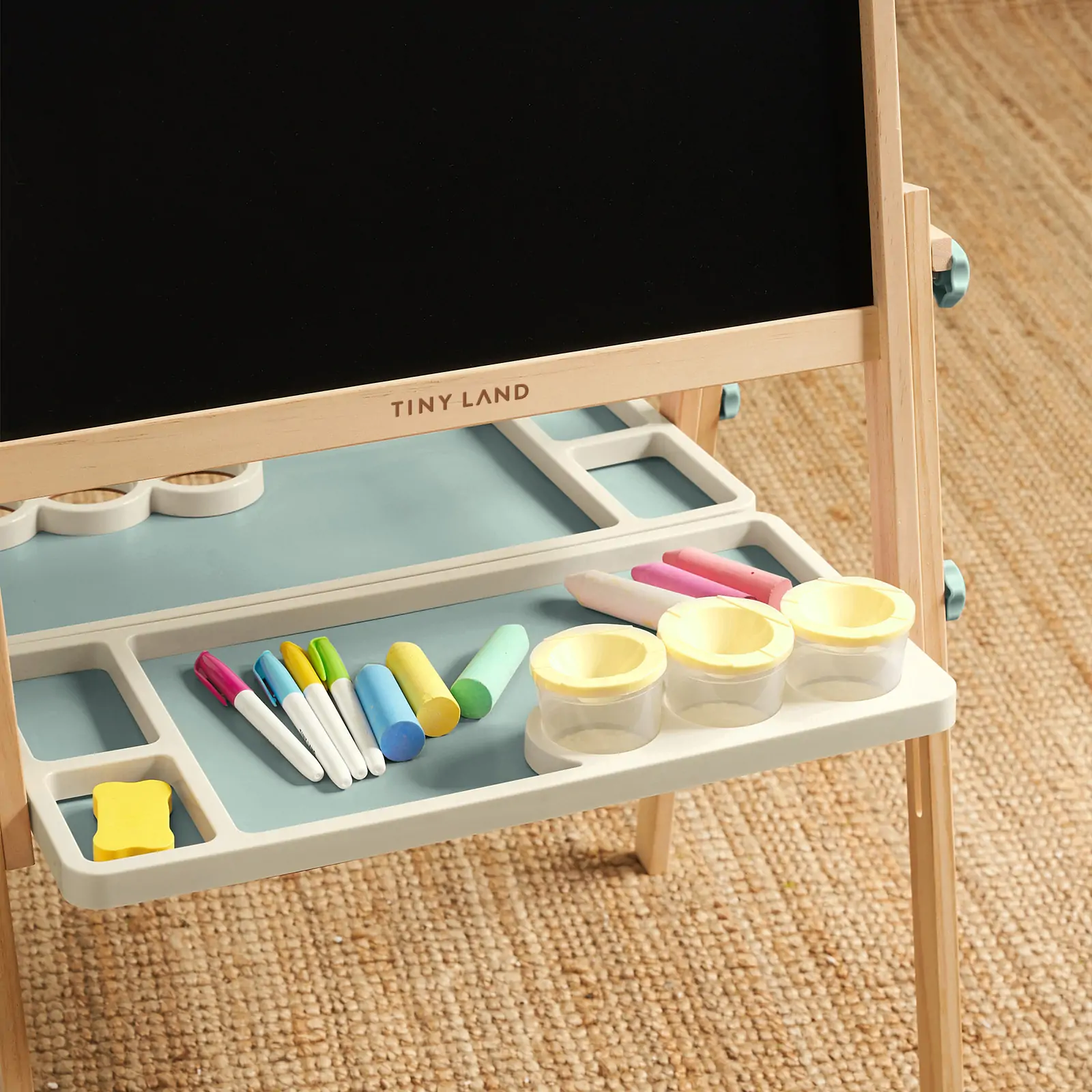Tiny Land® Green Magnitales Easel & Paper Roll Set - Image 5