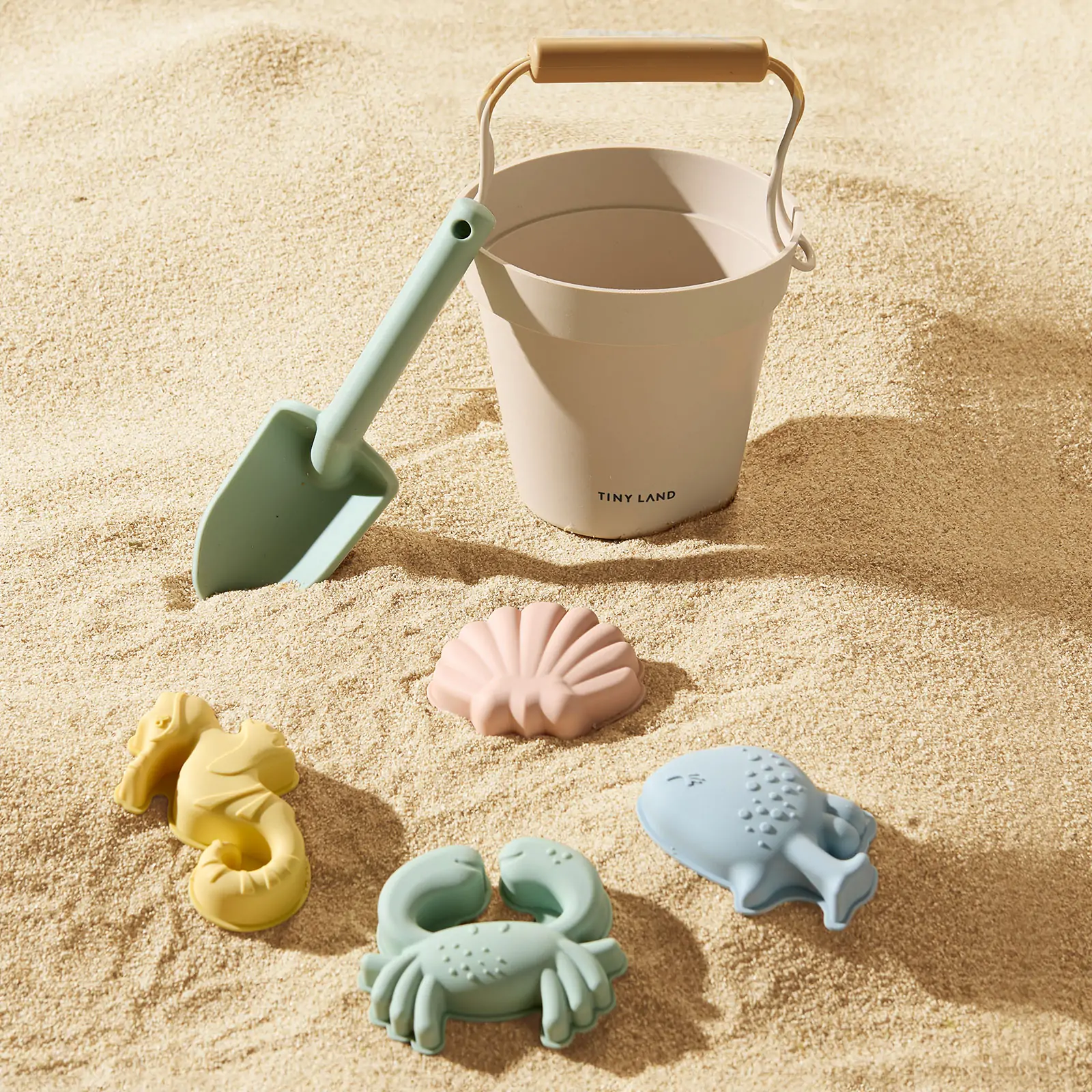 Tiny LandĀ® One-Stop Beach Toy & Tent Set ā Blush Pink - Image 8