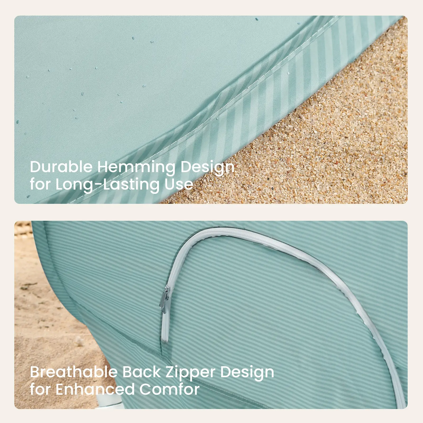 Tiny LandĀ® One-Stop Beach Toy & Tent Set ā Sea Blue - Image 4