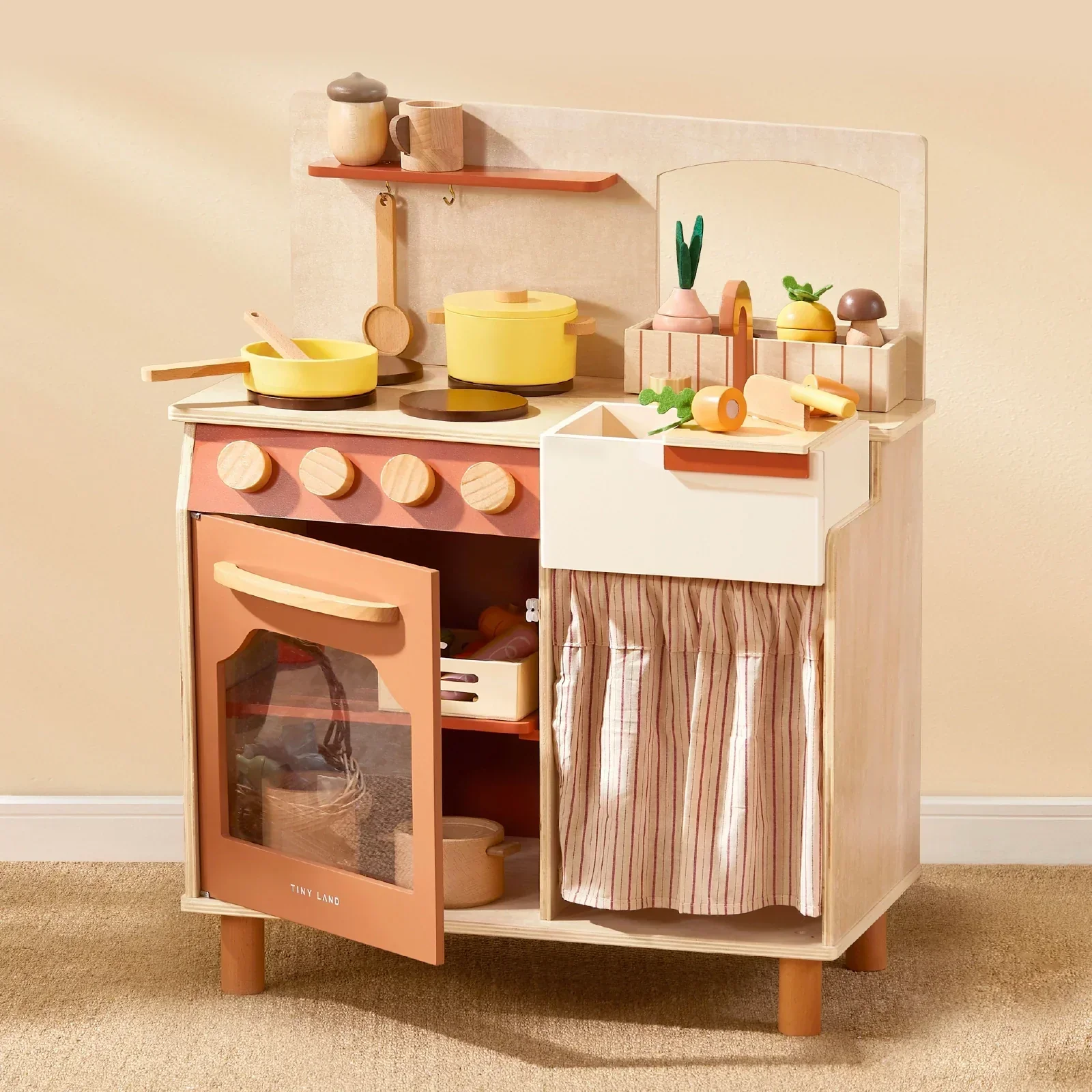 Tiny LandĀ® Cubby Kitchenette - Natural