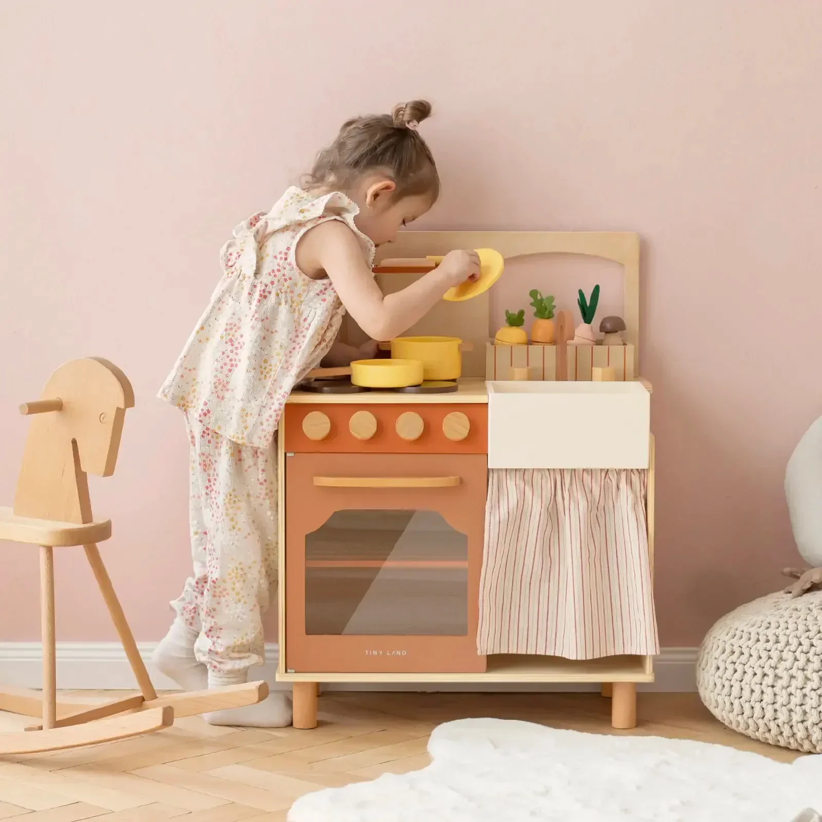 Tiny LandĀ® Cubby Kitchenette - Natural - Image 2