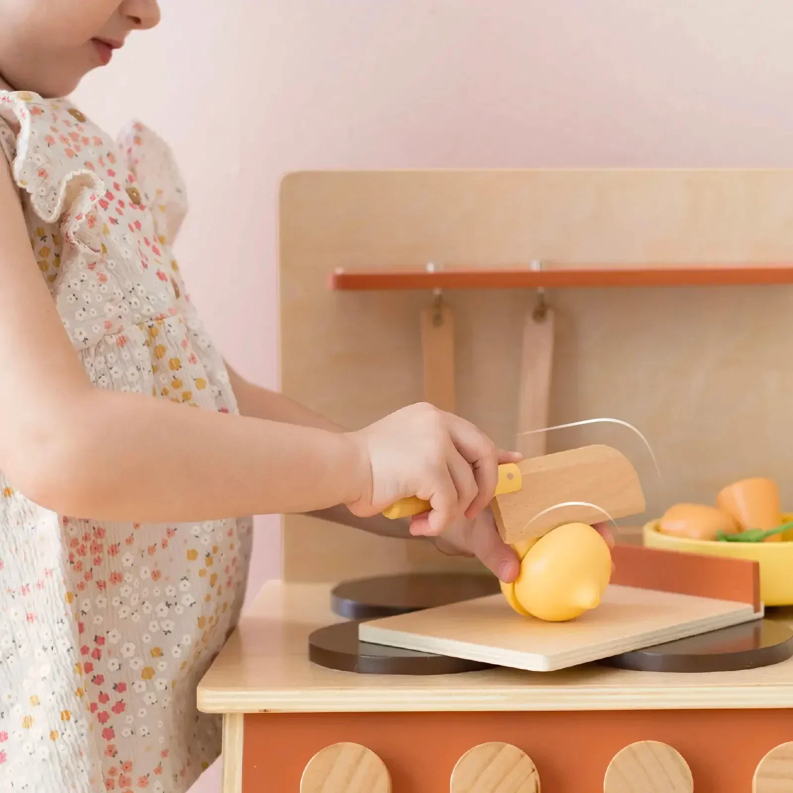Tiny LandĀ® Cubby Kitchenette - Natural - Image 5