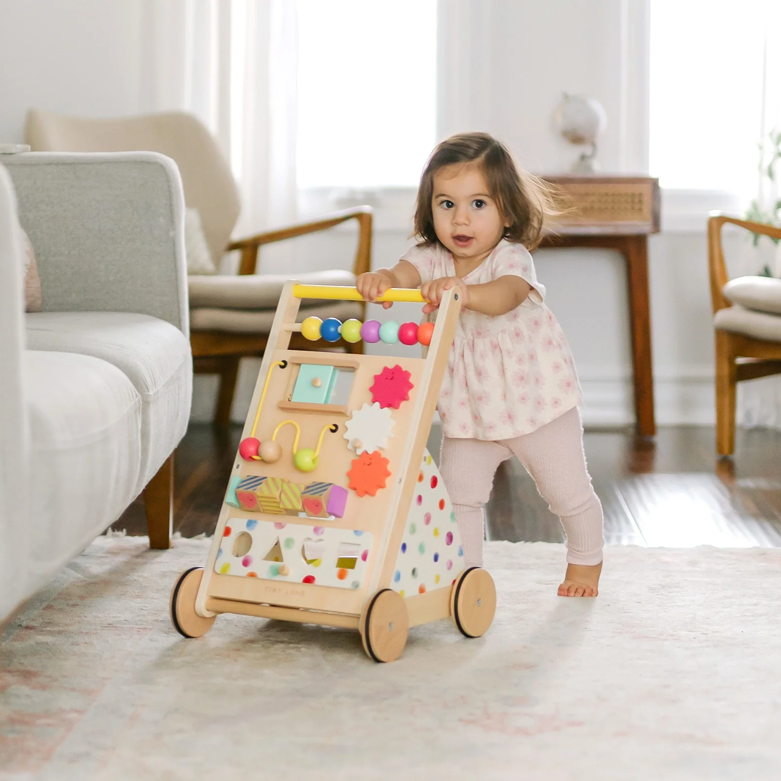 Rainbow Baby Walker & Activity Cube Developmental Playset - Image 18