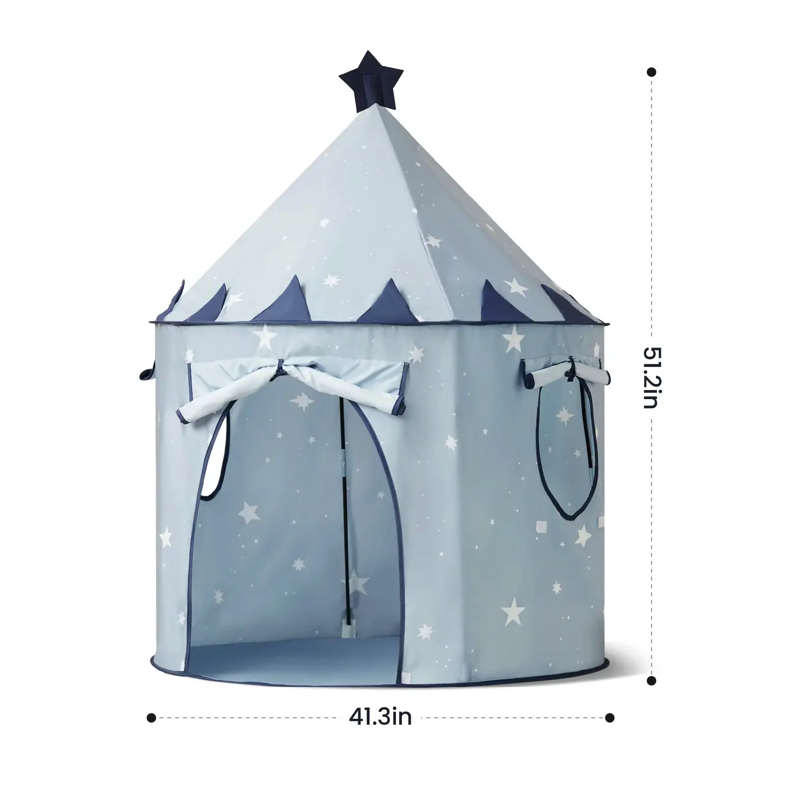 Tiny Land® Kids Tent – Starry Blue Indoor Tent for Toddlers - Image 10