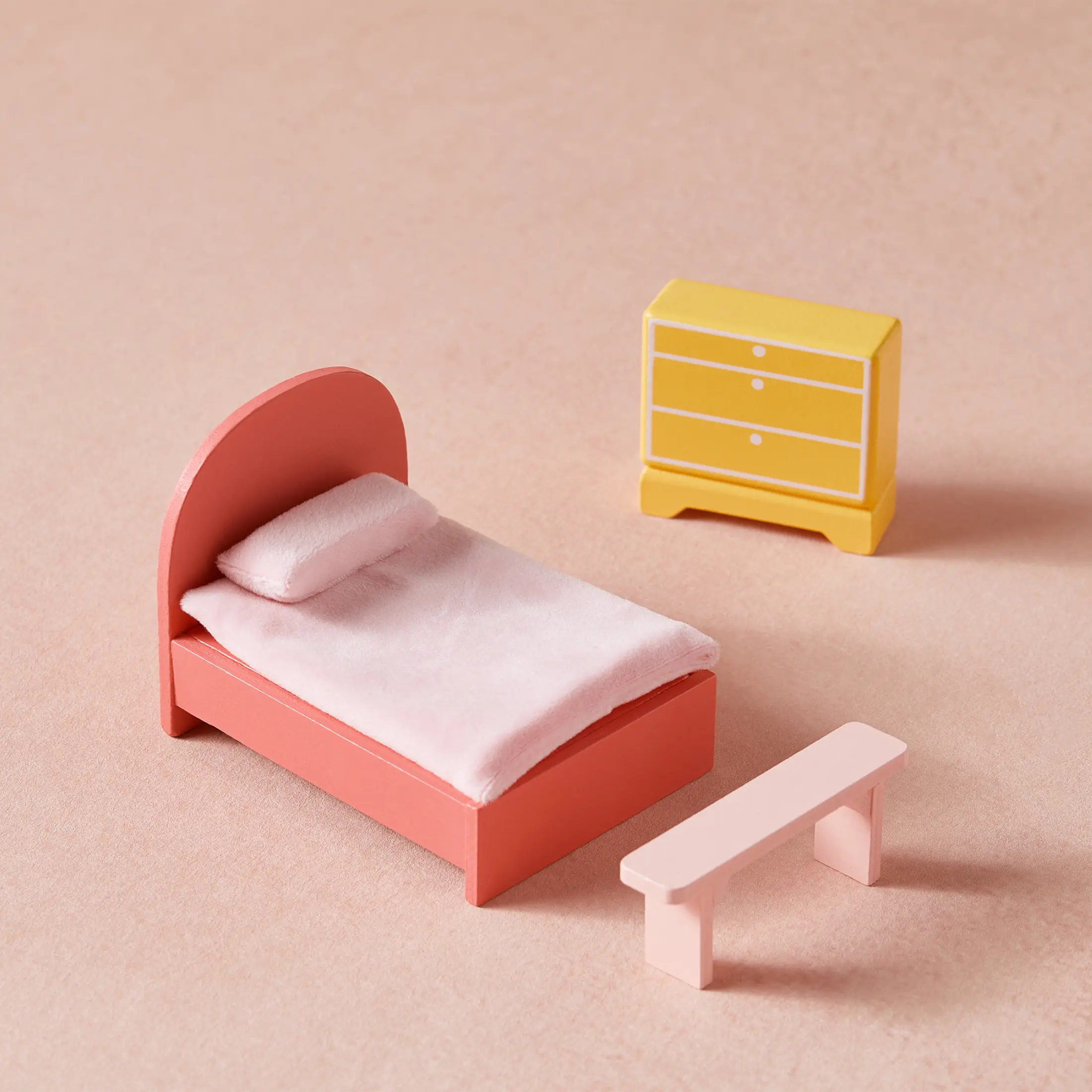 Sweet Dreams Playset — Pink Dollhouse + Pink-White Playhouse - Image 13