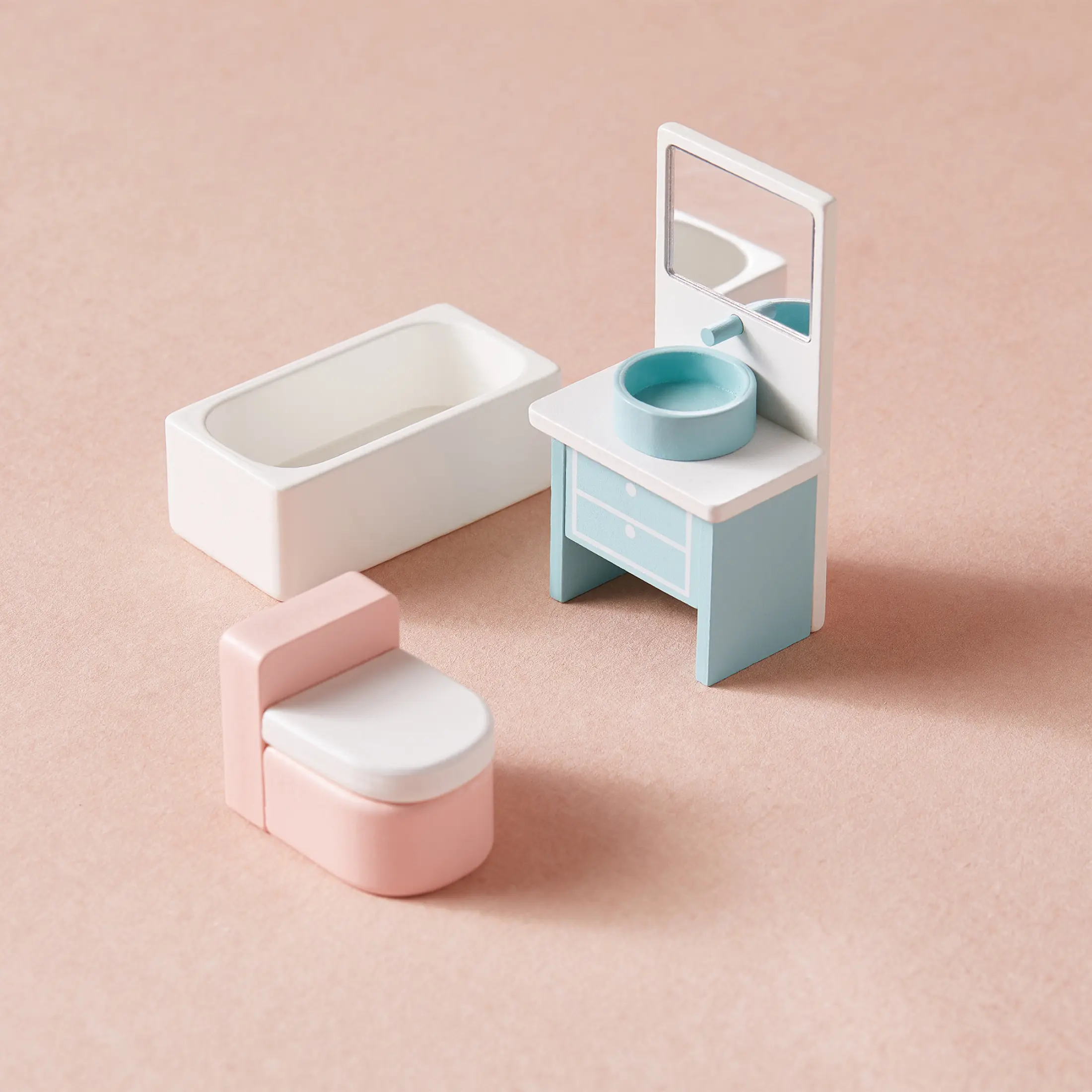 Sweet Dreams Playset — Pink Dollhouse + Pink-White Playhouse - Image 14