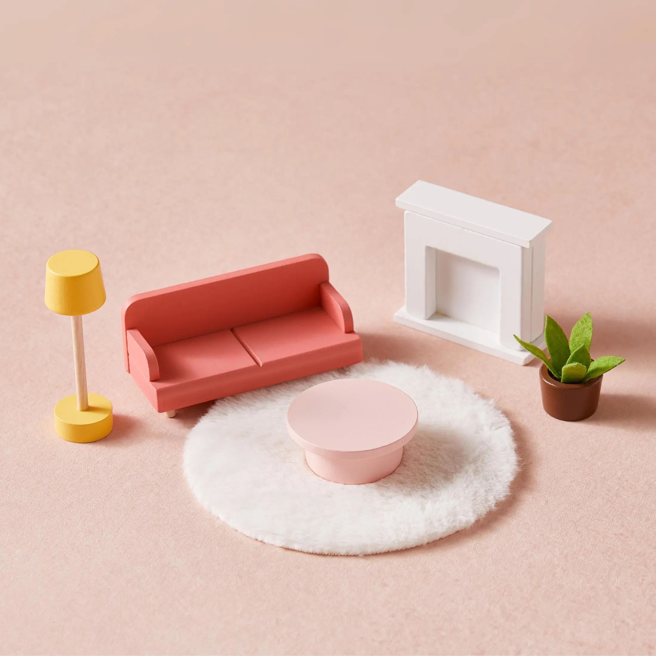 Sweet Dreams Playset — Pink Dollhouse + Pink-White Playhouse - Image 16