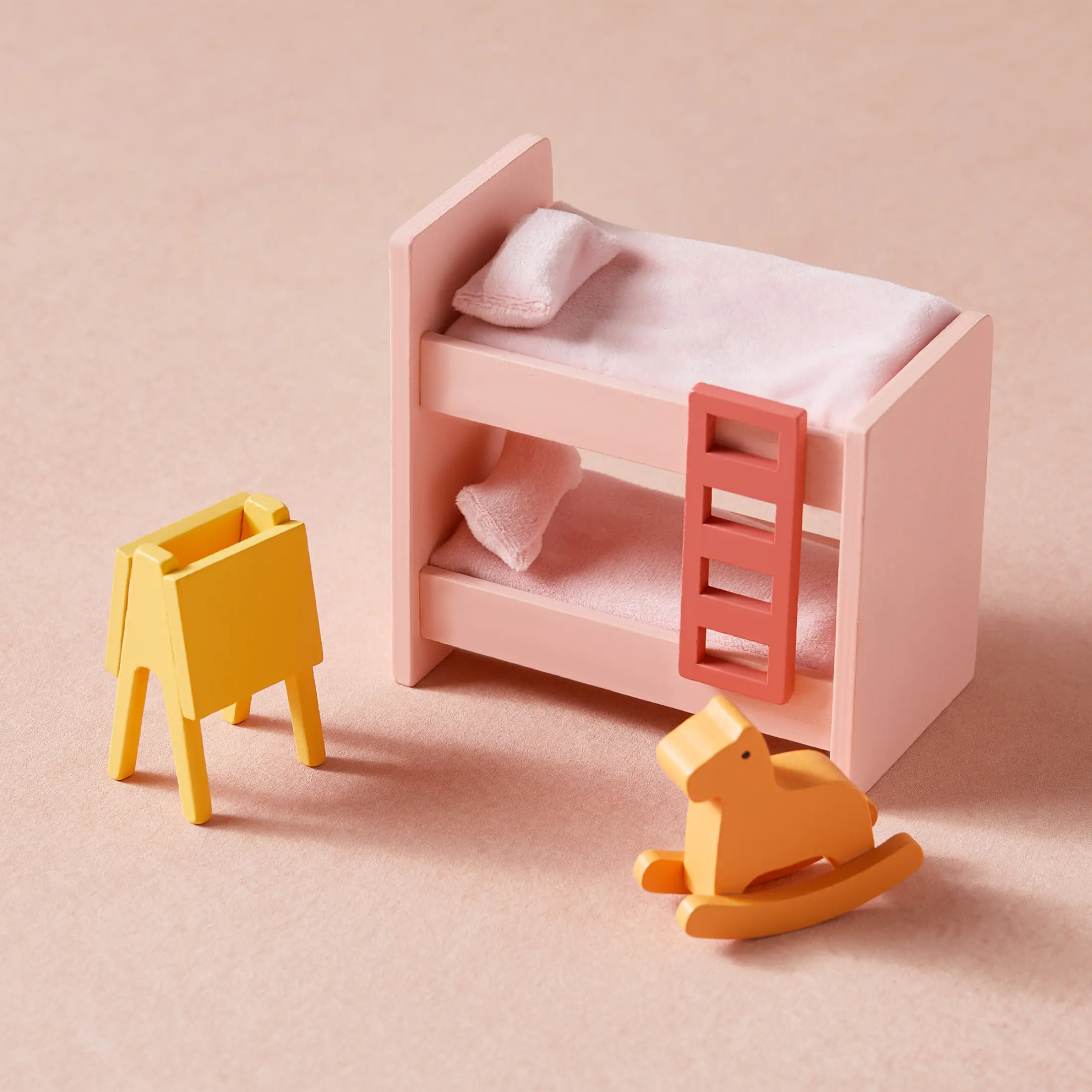 Sweet Dreams Playset — Pink Dollhouse + Pink-White Playhouse - Image 7