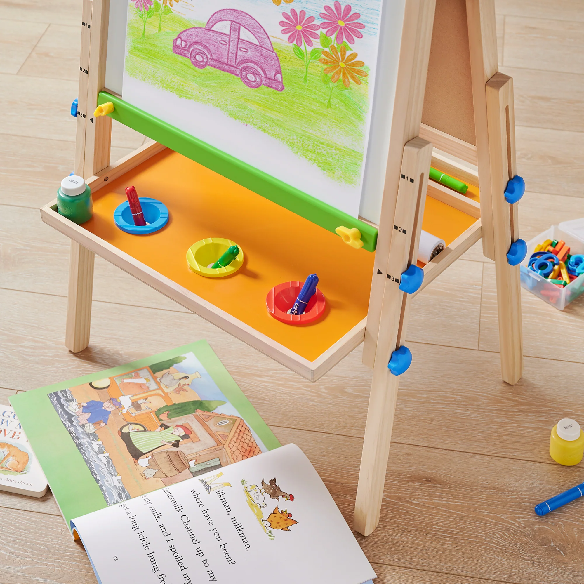 Tiny LandĀ® 3-in-1 Art Easel for Kids - Image 7