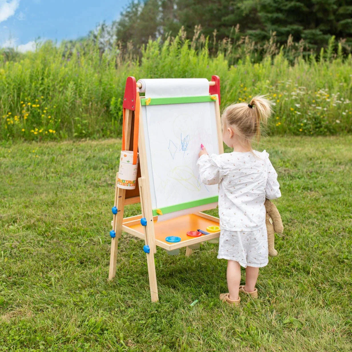 Tiny LandĀ® 3-in-1 Art Easel for Kids - Image 9