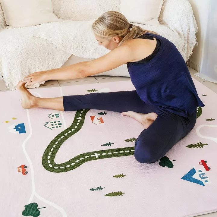 Tiny Land® Double-Sided Baby Playmat Forest Track Wonder - Image 3