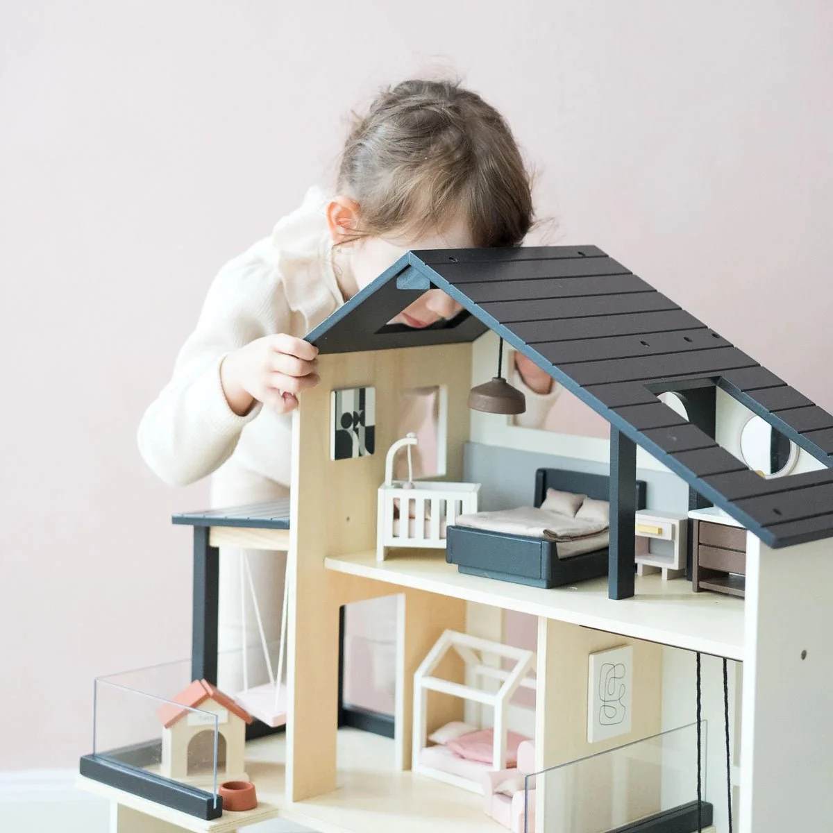 Tiny Land® Sweetwood Edge Dollhouse - Image 5