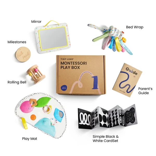 Tiny Land® Montessori Complete Baby Set (0-24 months) - Image 10