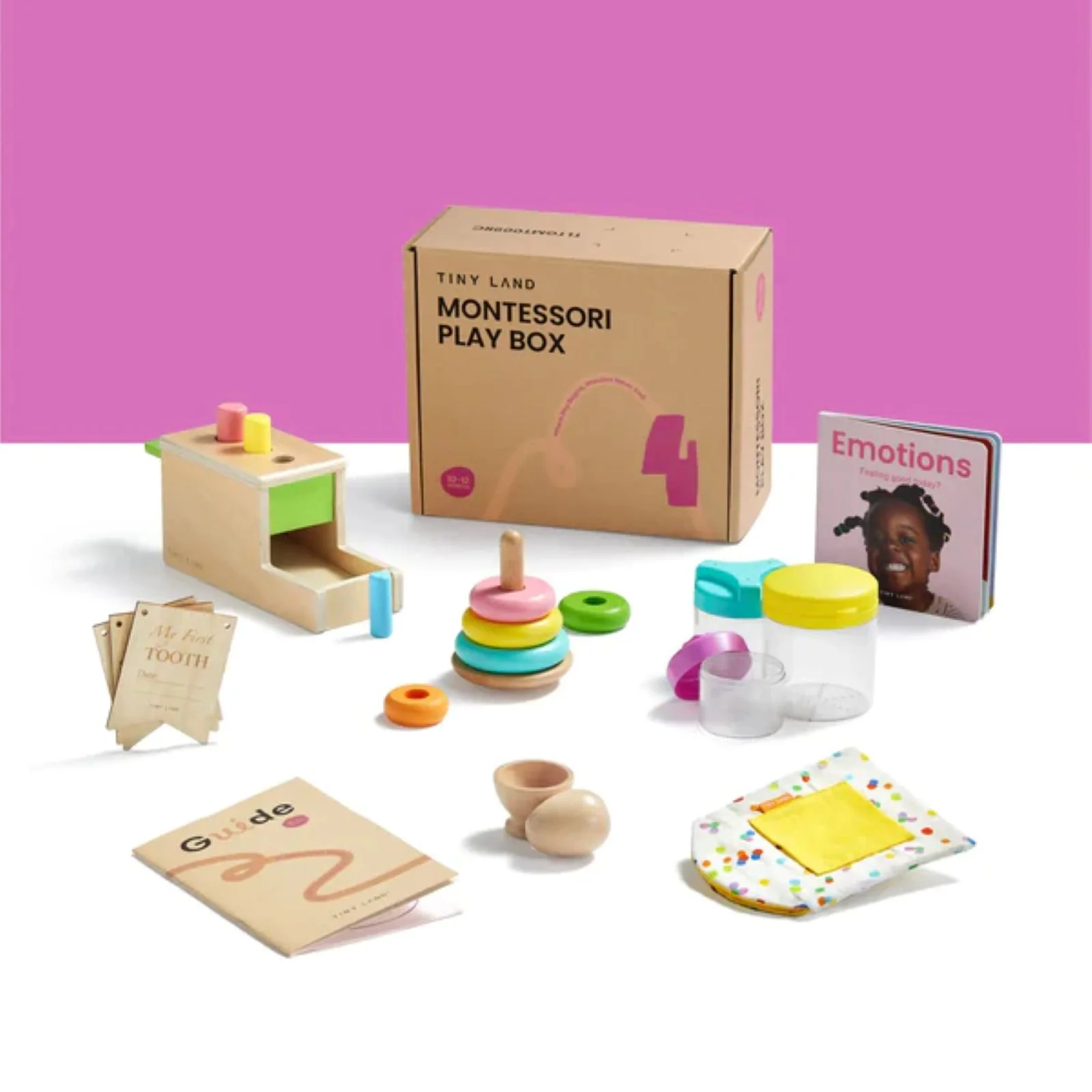 Tiny Land® Montessori Complete Baby Set (0-24 months) - Image 12