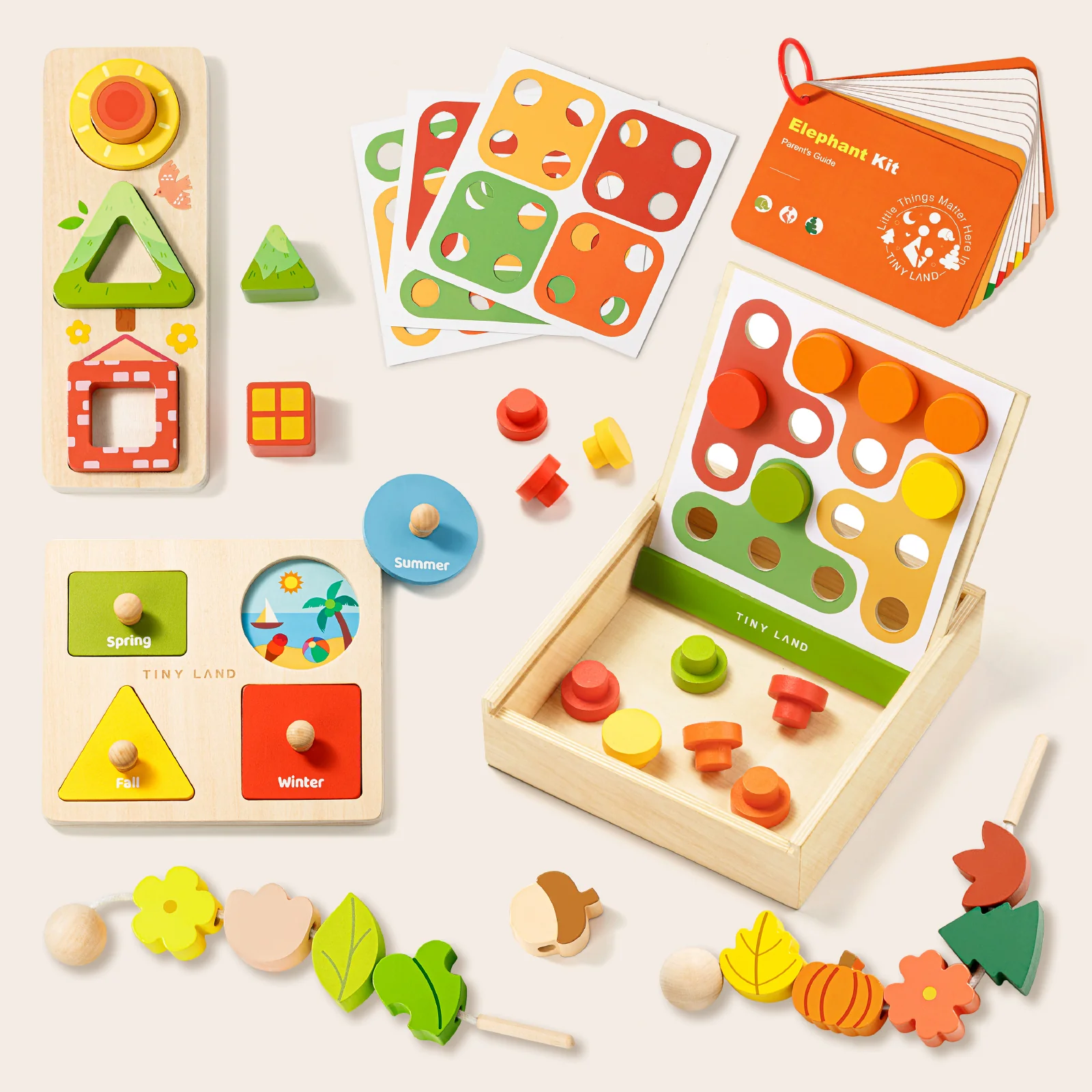 Tiny Land® Montessori Complete Baby Set (0-24 months) - Image 15