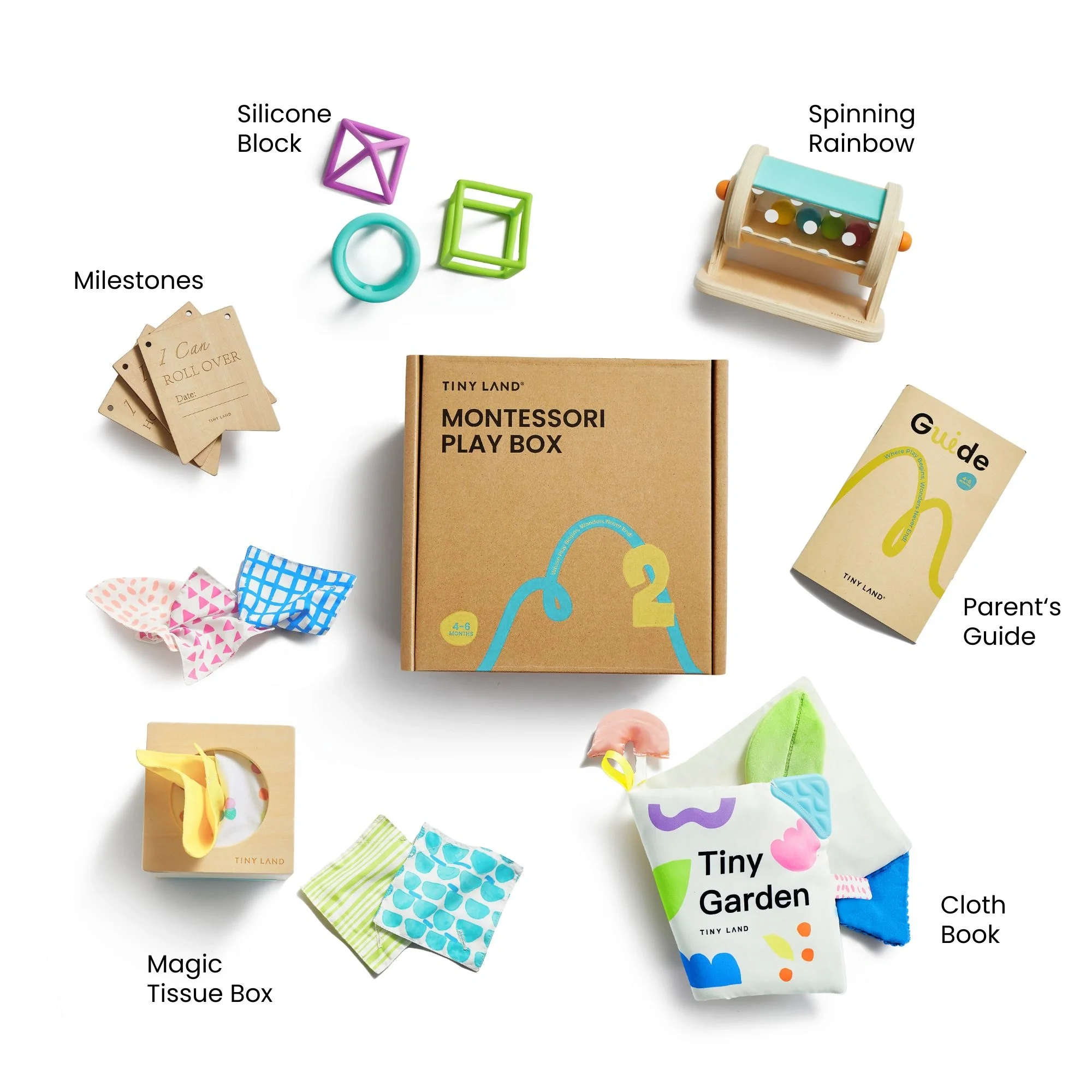 Tiny Land® Montessori Complete Baby Set (0-24 months) - Image 17